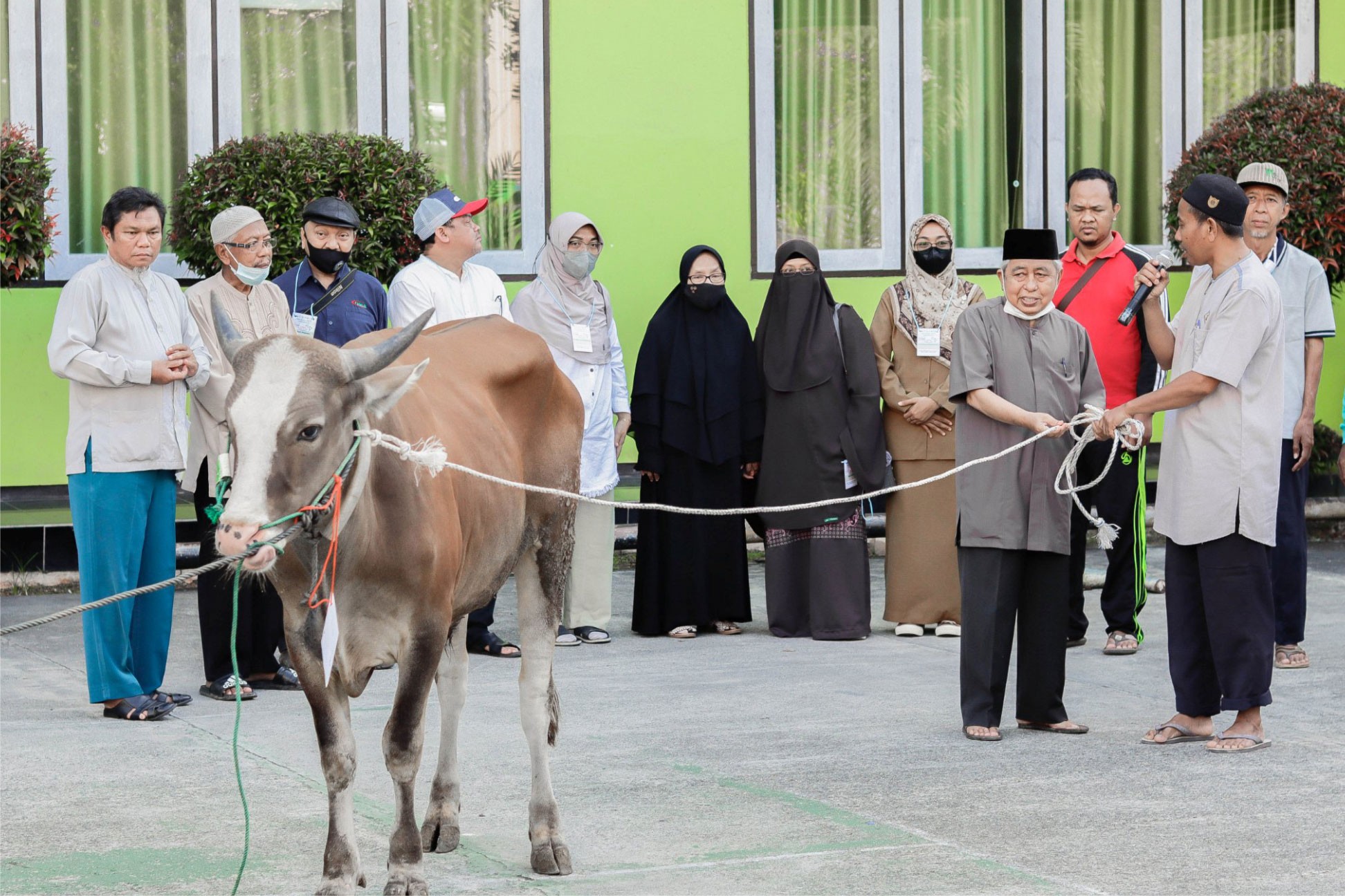 Keluarga Besar Yayasan Yabis kembali sembelih 15 Ekor Hewan Qurban